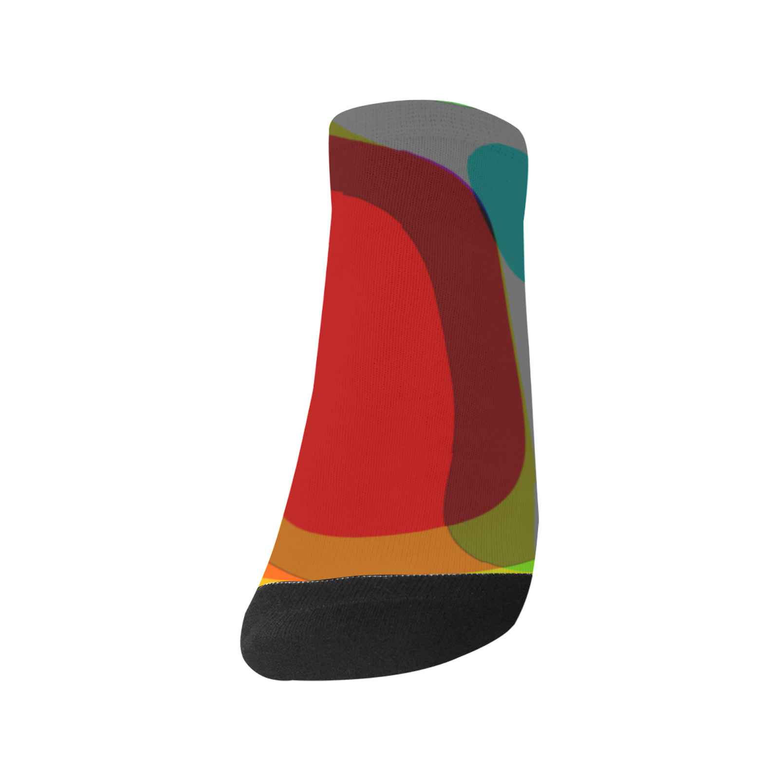 Colorful Abstract 118 Women's Ankle Socks