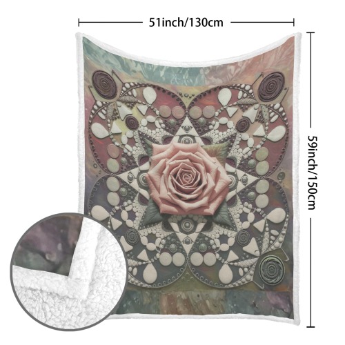 Sacred Geometry Rose Mandala