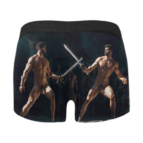 Ready for Battle Men's Boxer Briefs with Merged Design (Model  L10)