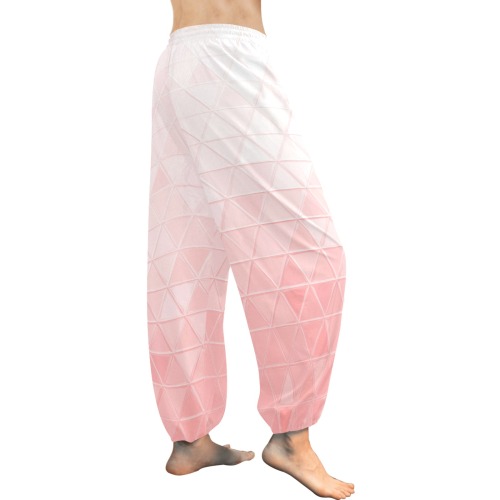 mosaic triangle 30 Women's All Over Print Harem Pants (Model L18)