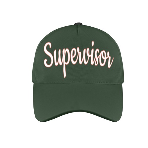 Supervisor All Over Print Dad Cap