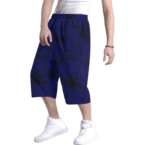 Kinmo Royal Men's All Over Print Baggy Shorts (Model L37)