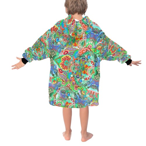 farandole 5 Blanket Hoodie for Kids