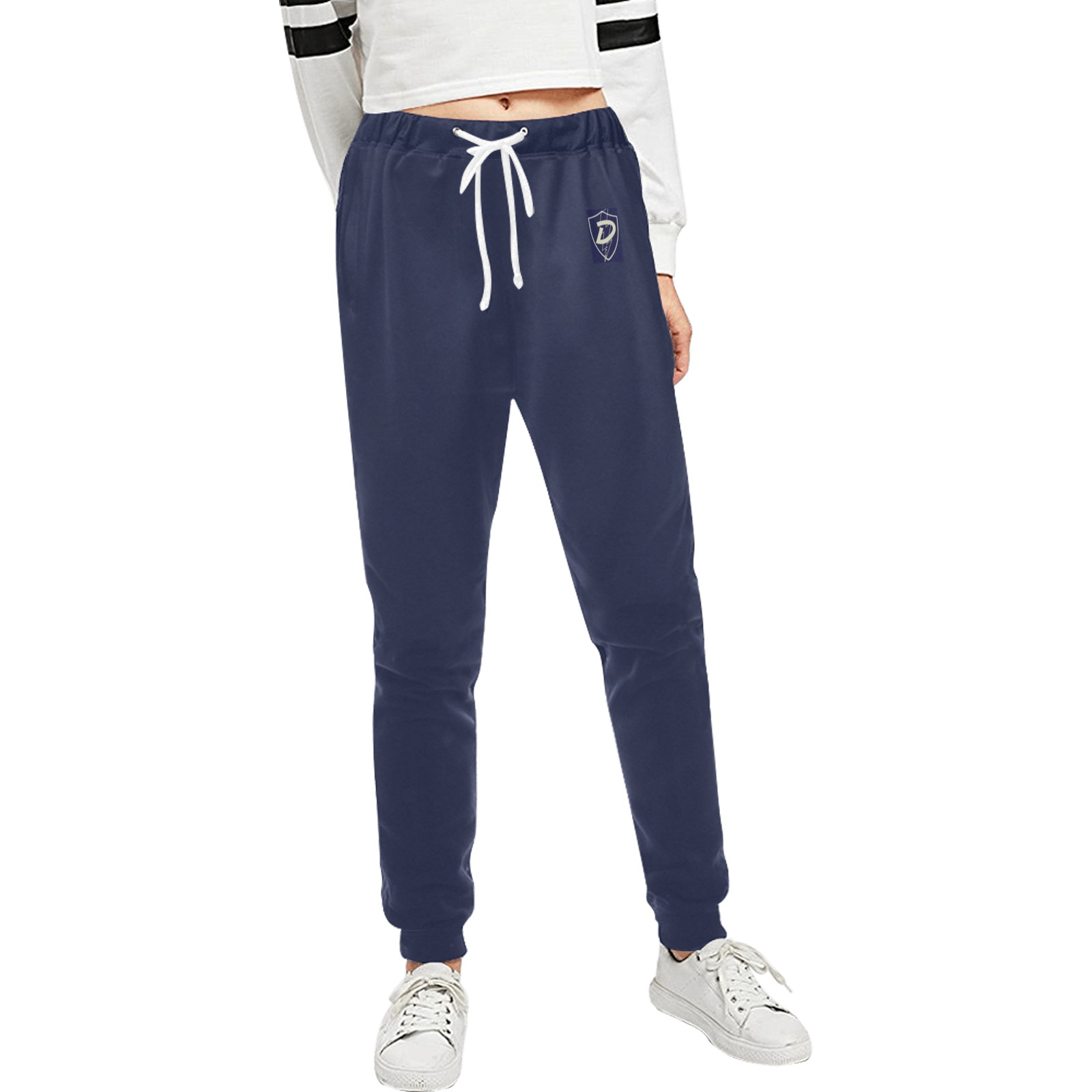 DIONIO Clothing - Women's Sweatpants ( Dark Blue) Unisex All Over Print Sweatpants (Model L11)
