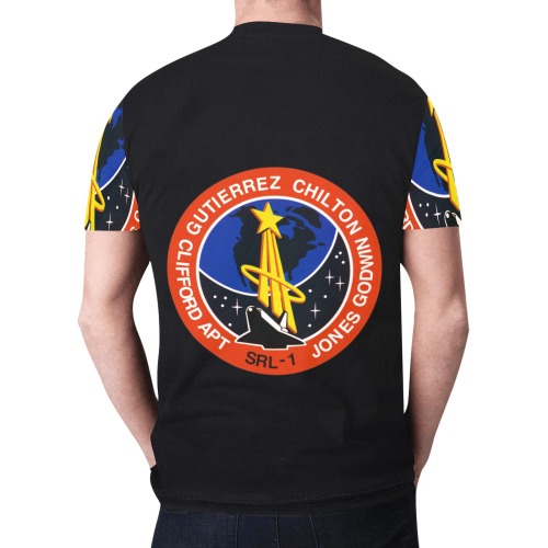 STS-59 PATCH New All Over Print T-shirt for Men (Model T45)