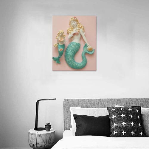 Mermaids Frame Canvas Print 16"x20"