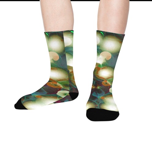 melting bubbles8 Trouser Socks (For Men)