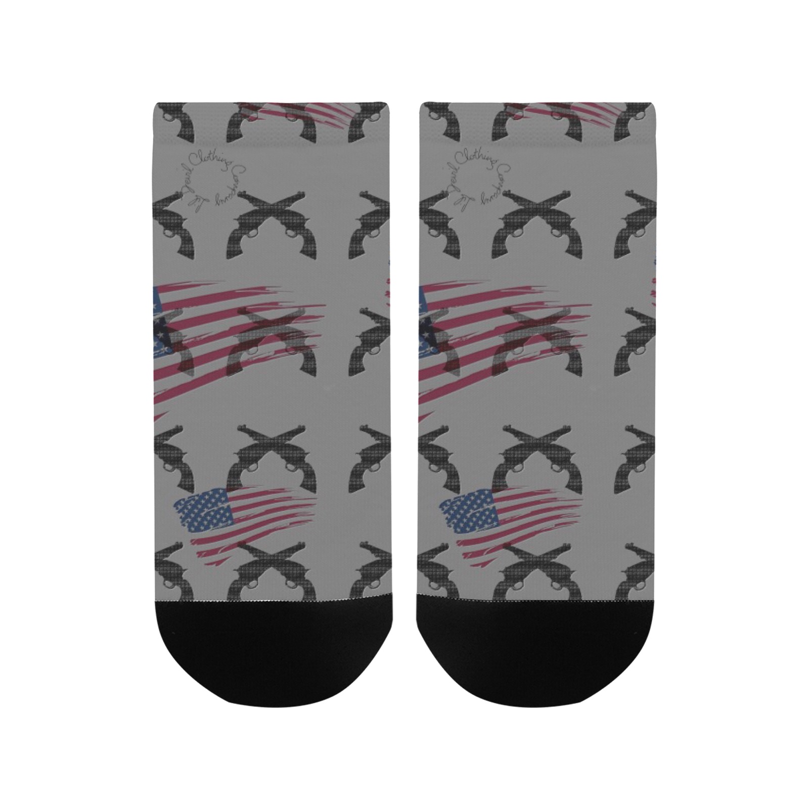 American Theme print 33A272CC-E0B9-4F3E-8D91-1D10085057D4 Men's Ankle Socks