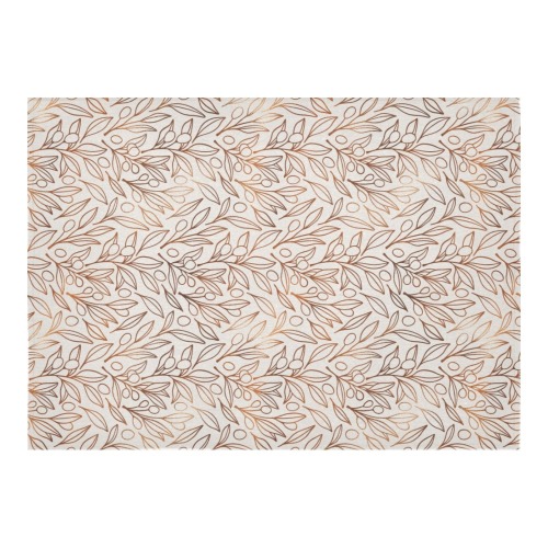 Cooper floral 01 Cotton Linen Tablecloth 60"x 84"
