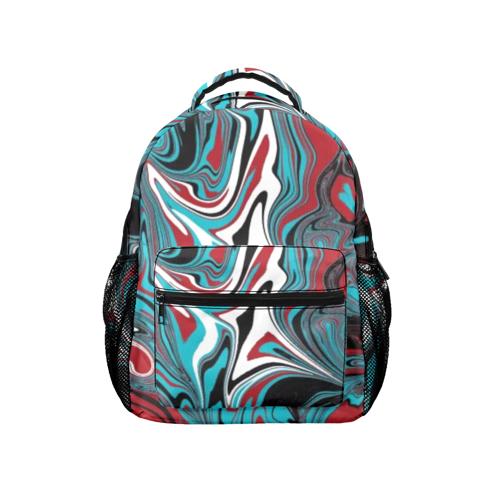 Dark Wave of Colors 17-inch Casual Backpack | ID: D6958688