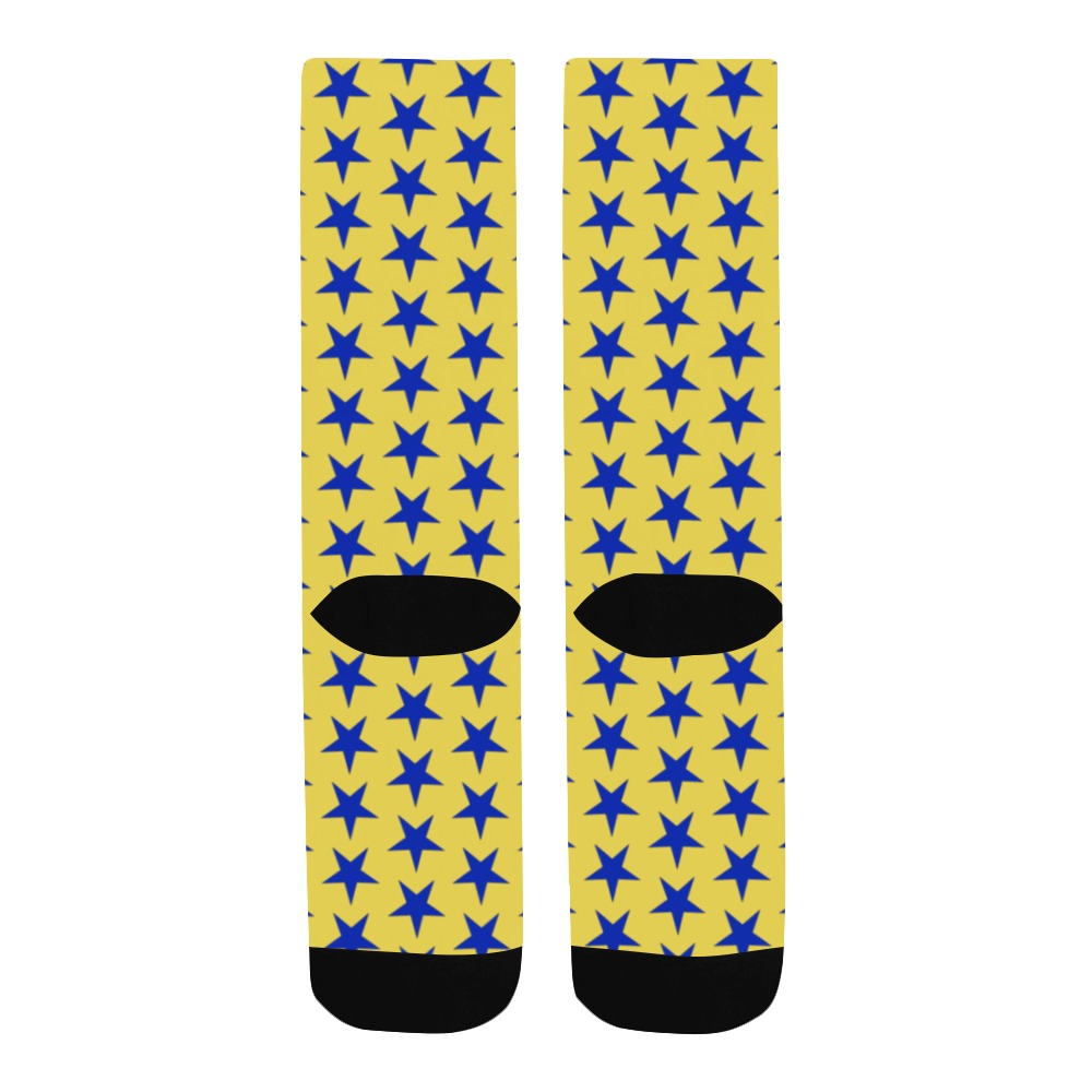 Star Blue y Men's Custom Socks