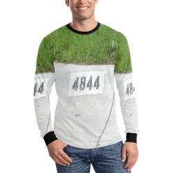 Street Number 4844 Men's All Over Print Long Sleeve T-shirt (Model T51)