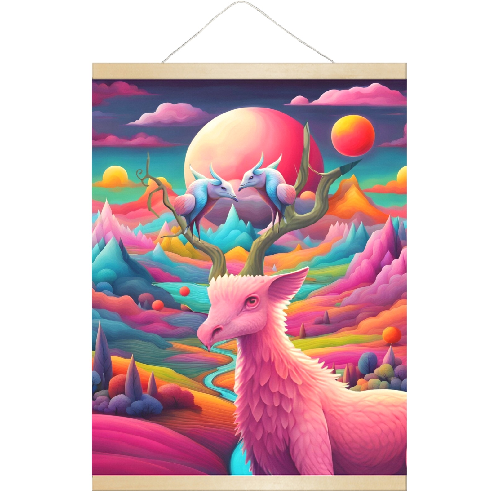 Magical World Hanging Poster 18"x24"