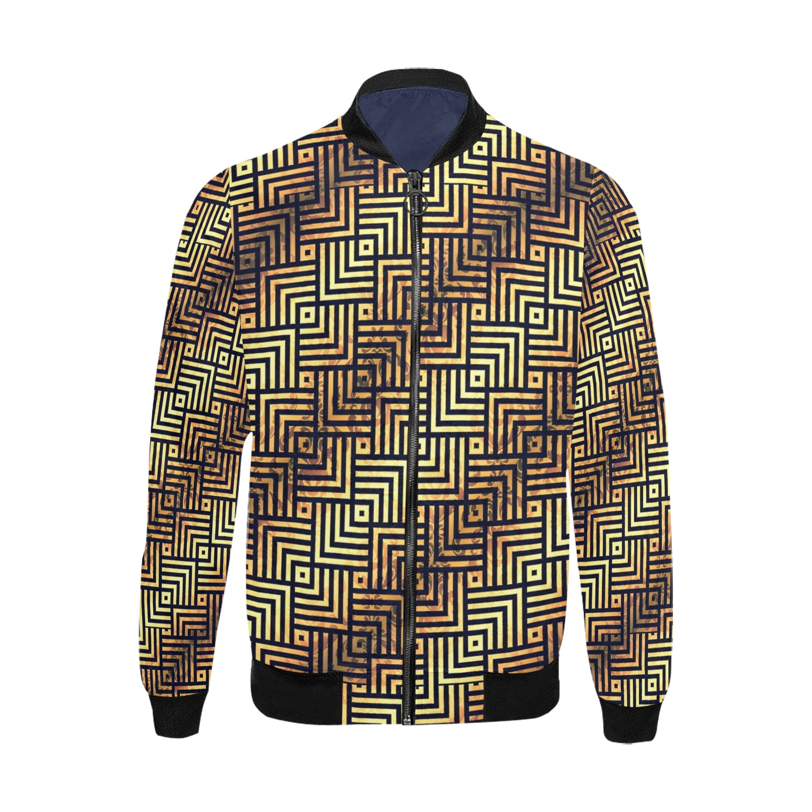 Gold by Artdream All Over Print Bomber Jacket for Men (Model H31)