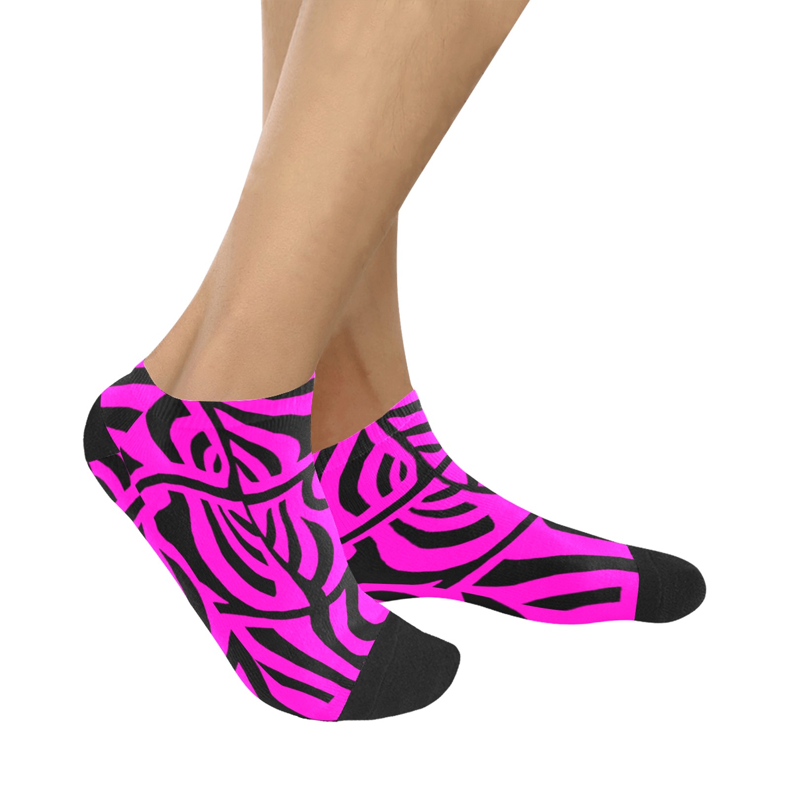 aaa pink Women's Ankle Socks