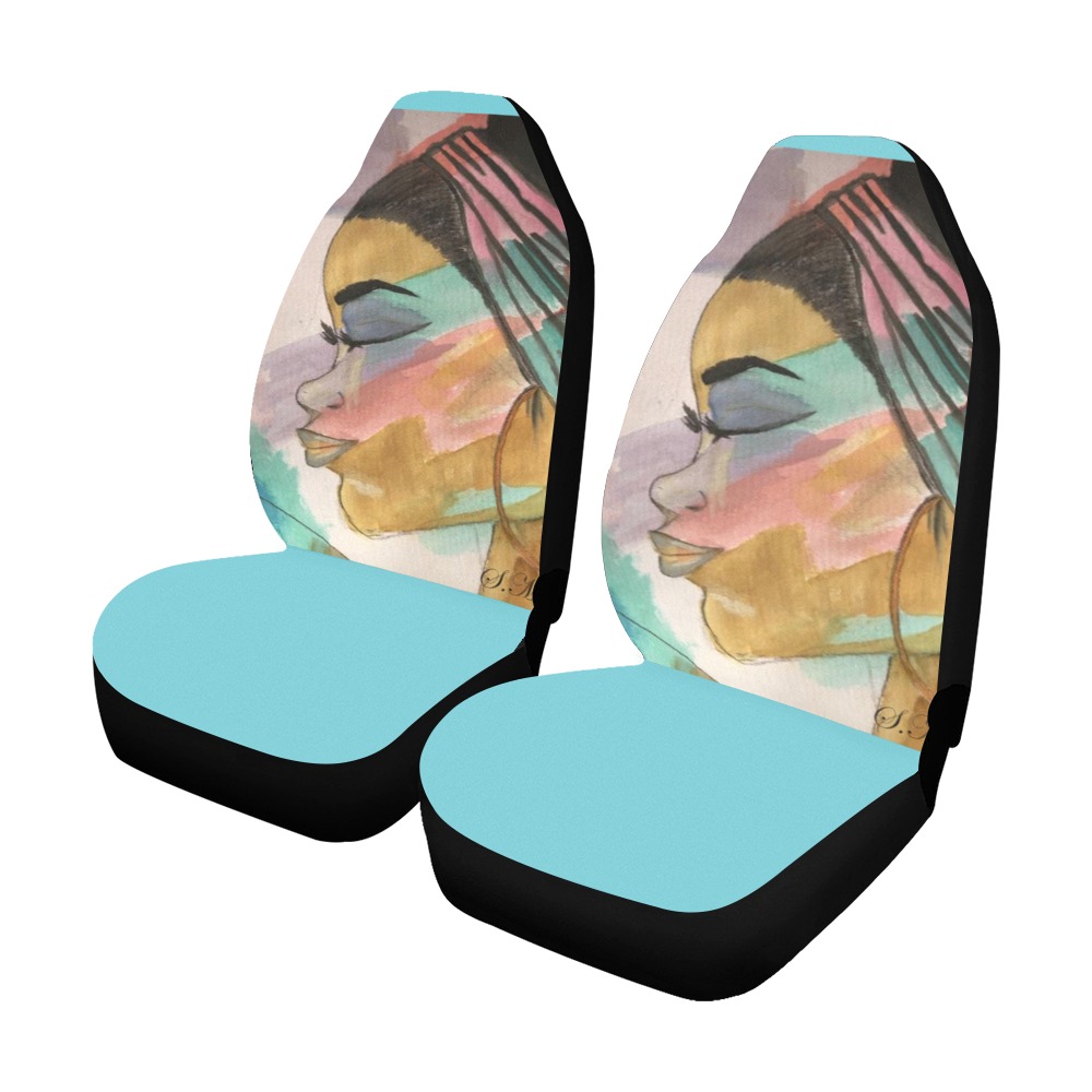 Woman Car Seat Covers (Set of 2)