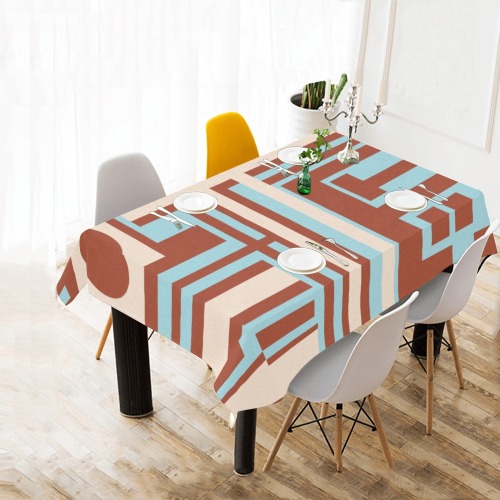Model 1 Cotton Linen Tablecloth 60"x 84"