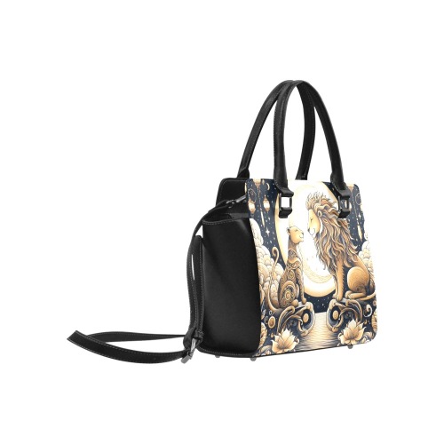 Moonlight Lions Love Classic Shoulder Handbag (Model 1653)