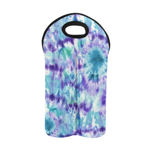 Tie Dye Design #107 | 2-Bottle Neoprene Wine Bag