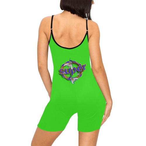 Super Fly Collectable Fly Women's Short Yoga Bodysuit