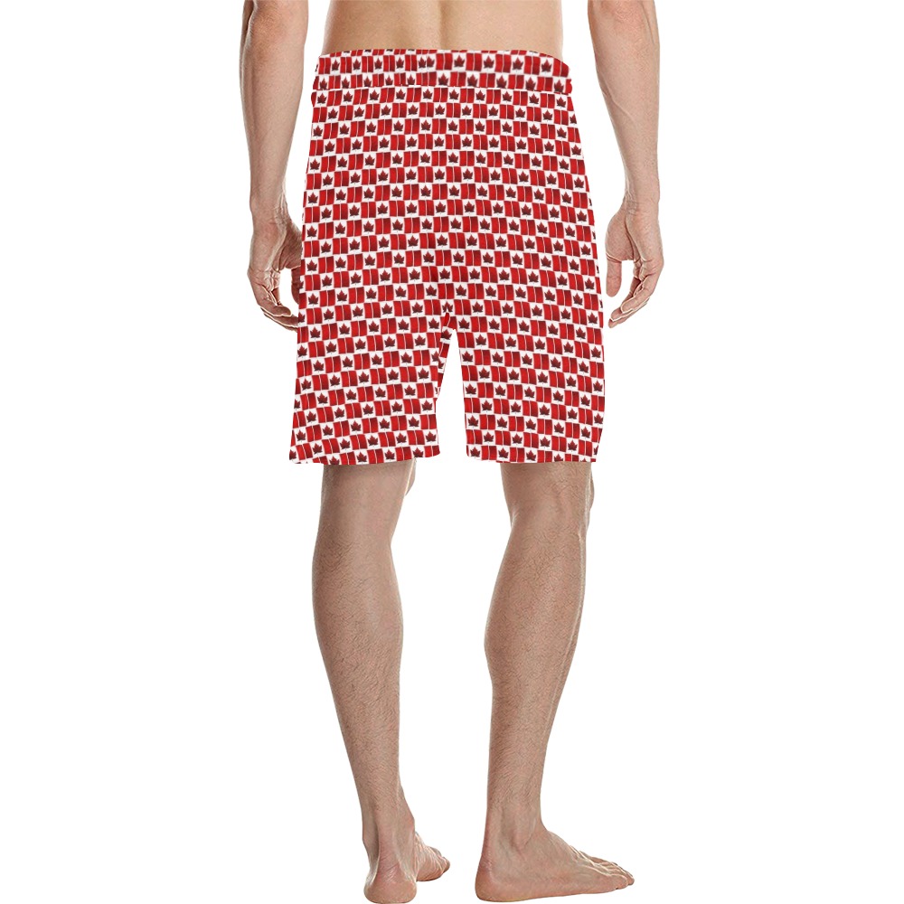 Canada Flag Shorts Canada Souvenir Men's All Over Print Casual Shorts (Model L23)