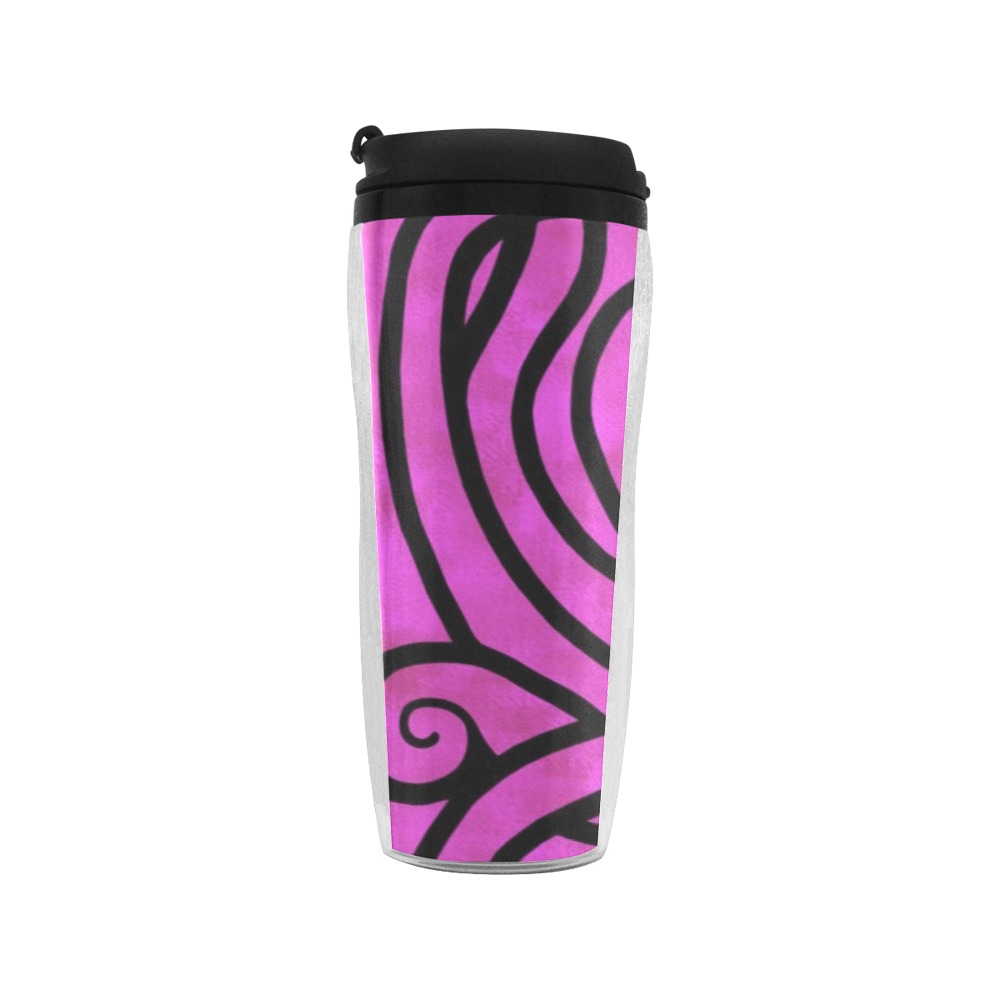 Octo-Doodle-Pus Pink Reusable Coffee Cup (11.8oz)