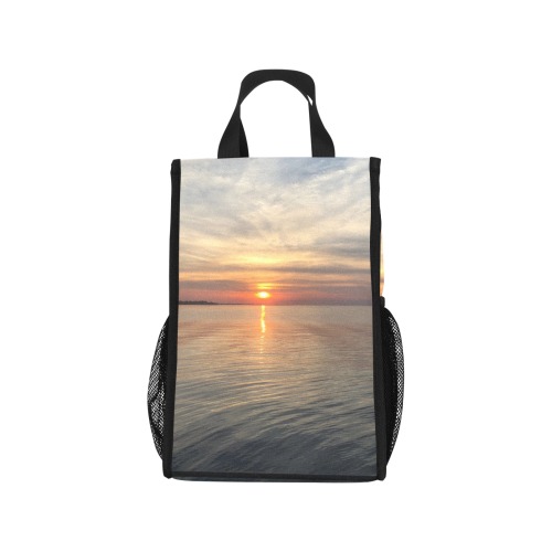 Early Sunset Collection Foldable Picnic Tote Bag (Model 1718)
