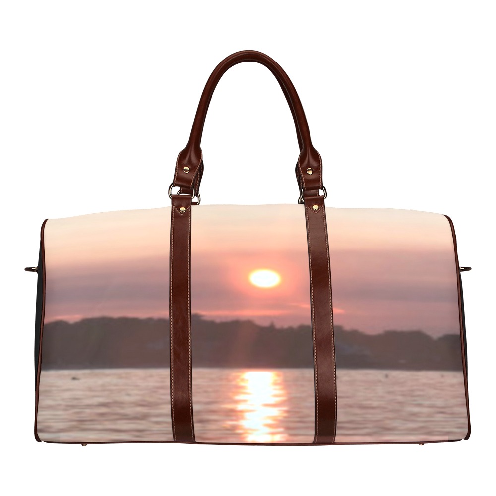 Glazed Sunset Collection Waterproof Travel Bag/Small (Model 1639)