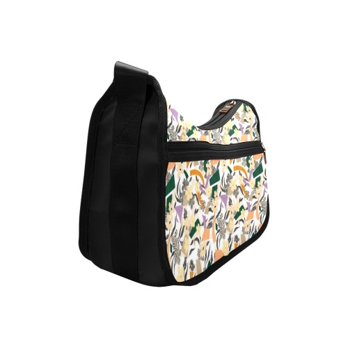 Abstract garden of the shapes WDP Crossbody Bags (Model 1616)
