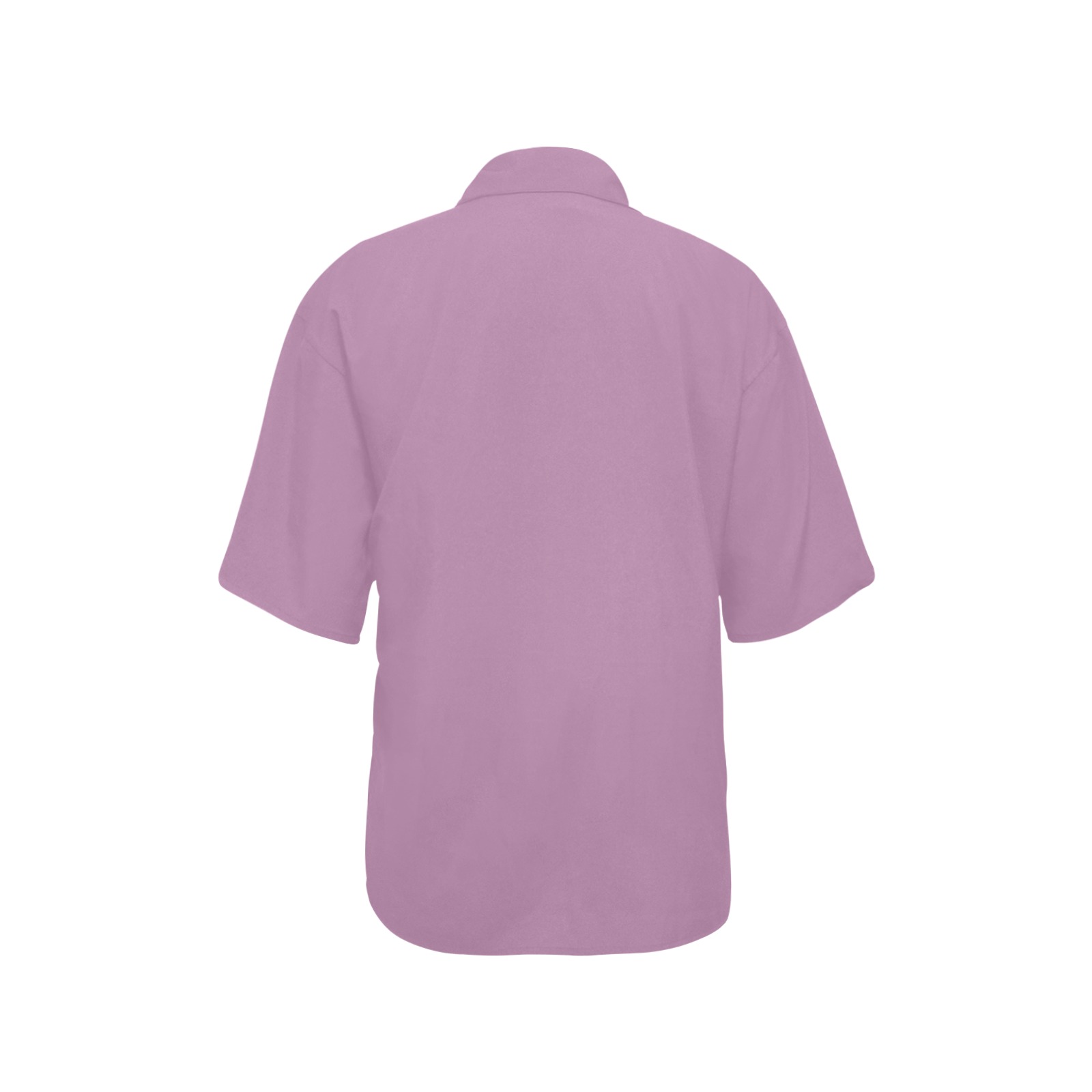 color mauve All Over Print Hawaiian Shirt for Women (Model T58)