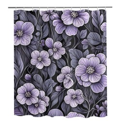 Fabulous Florals 36 Shower Curtain 72"x84"