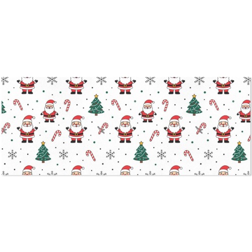 Santa Christmas Tree Pattern