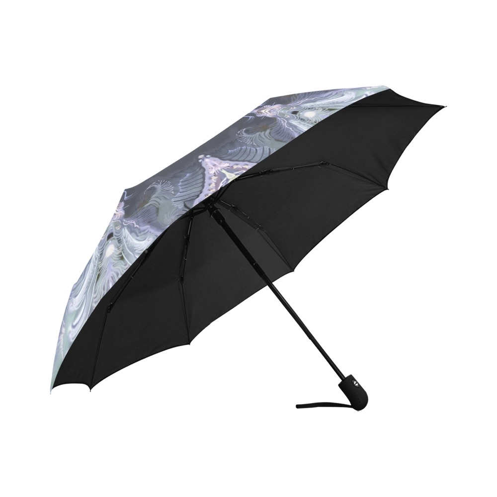 dragon flowers8 Anti-UV Auto-Foldable Umbrella (U09)