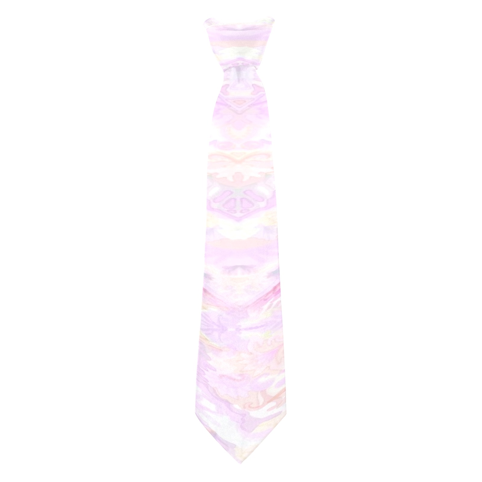 reveil baby pink Custom Peekaboo Tie with Hidden Picture
