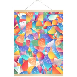 Sunset Ocean Waves Hanging Poster 18"x24"