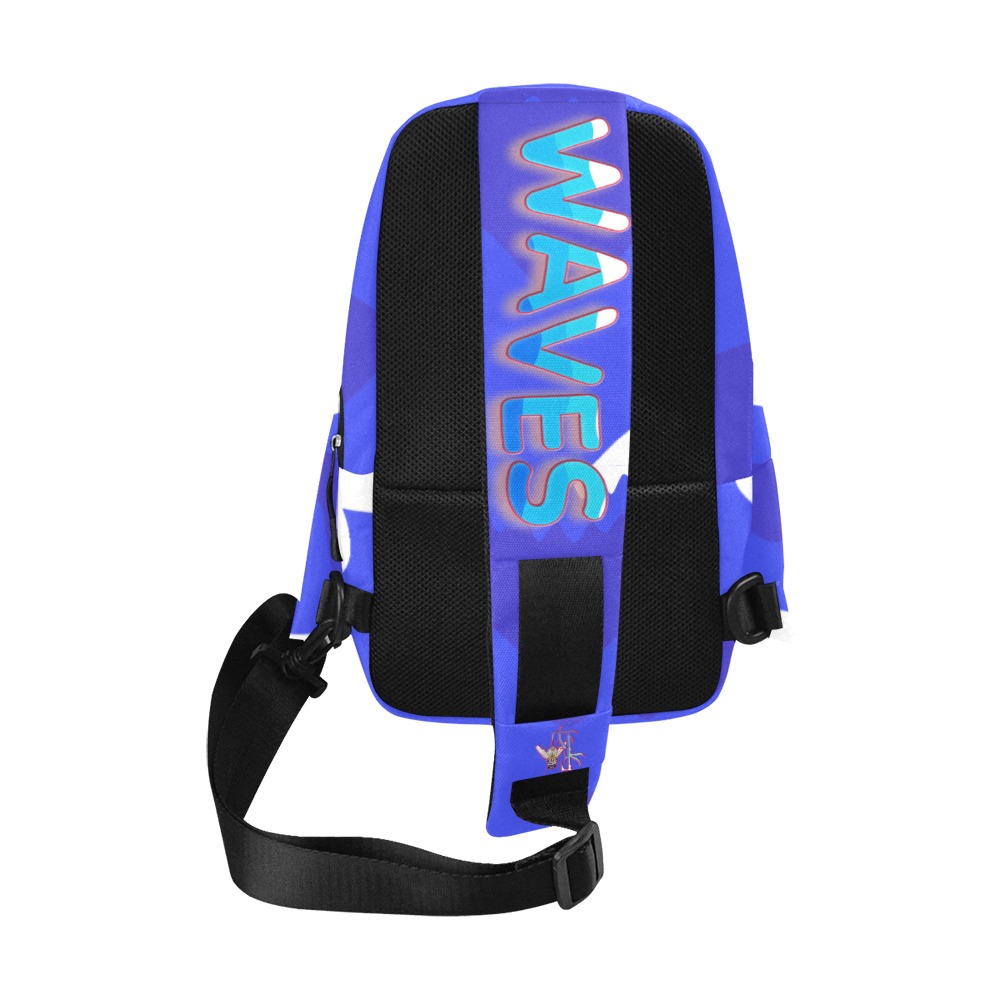 Waves Collectable Fly Chest Bag (Model 1678)