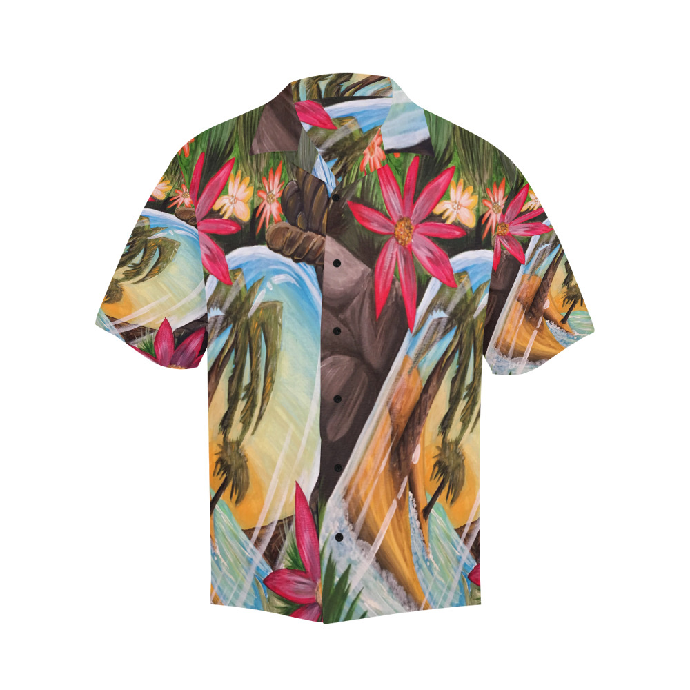 Hidden Treasure Hawaiian Shirt (Model T58)
