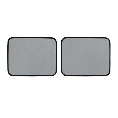 Stratocumulus gray Back Car Floor Mat (2pcs)
