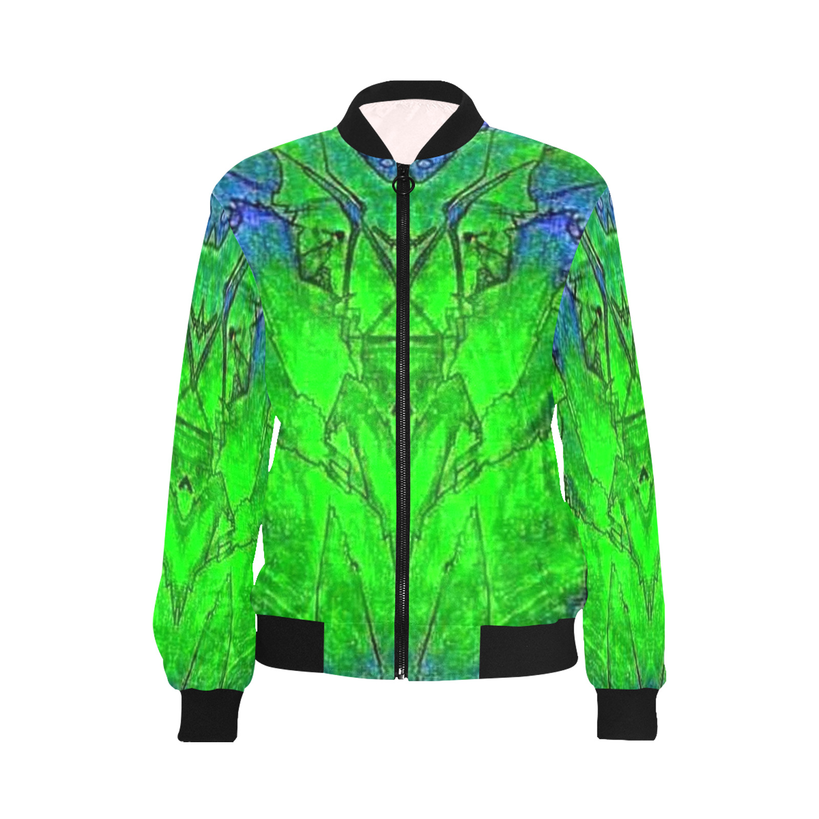 topdom22hhjhjhj54 All Over Print Bomber Jacket for Women (Model H36)