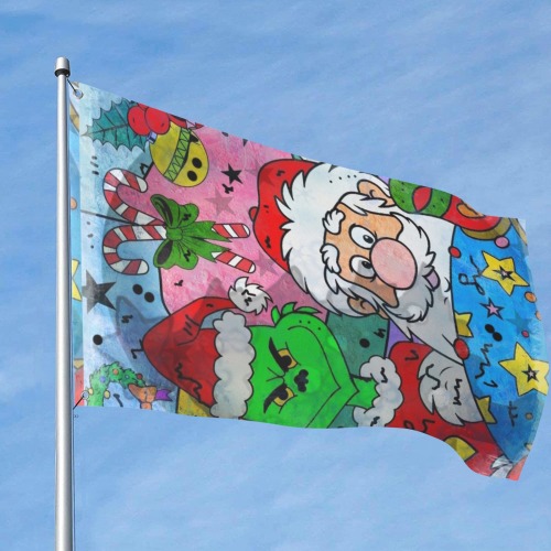 Christmas by Nico Bielow Custom Flag 8x5 Ft (96"x60") (One Side)