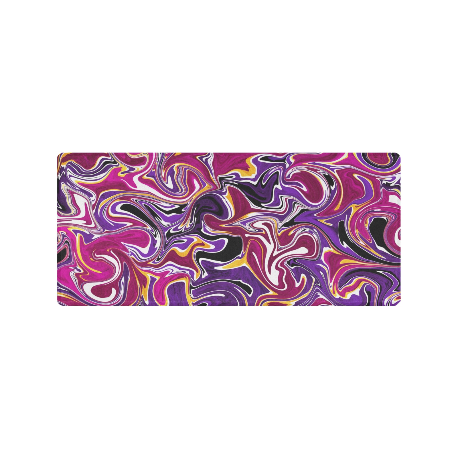 Purple swirl Gaming Mousepad (35"x16")