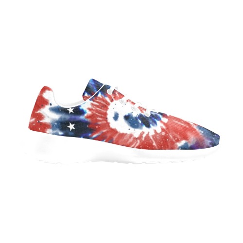 Fourth of July Tie-Dye_01 Women's Athletic Shoes (Model 0200)