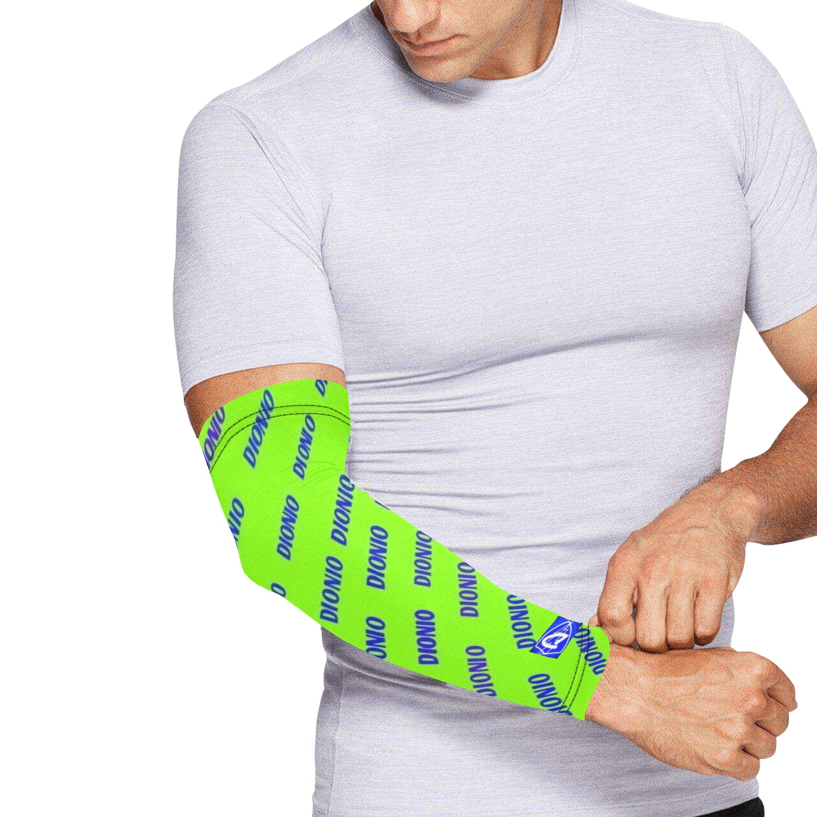 DIONIO Clothing - Arm sleeves (Steppers Neon) Arm Sleeves (Set of Two)