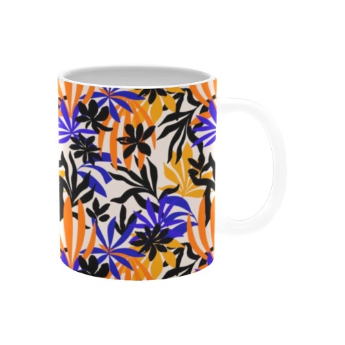Tropical color ASF 01 White Mug(11OZ)