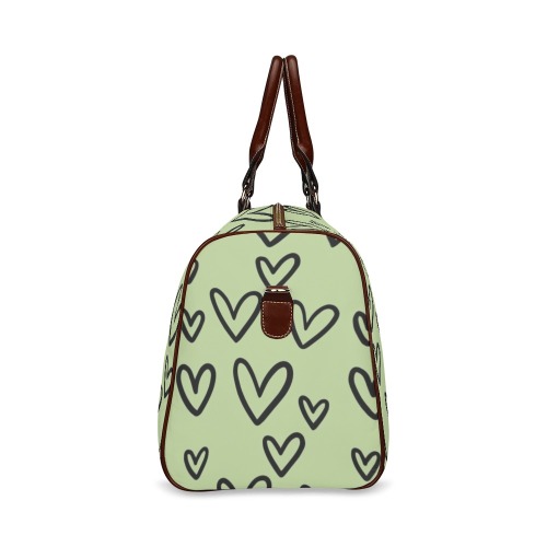 Heart bag Waterproof Travel Bag/Small (Model 1639)
