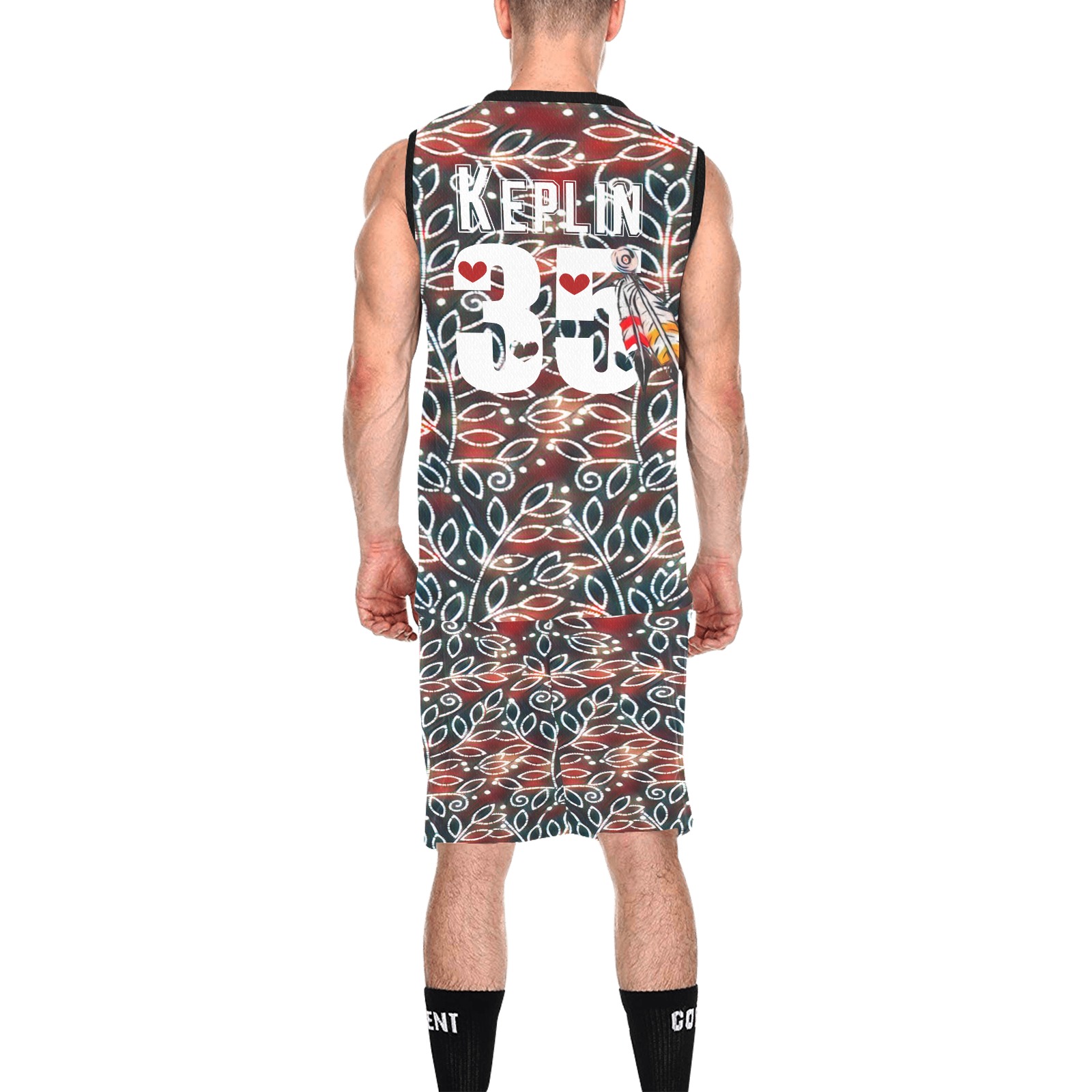 Keplin 35 All Over Print Basketball Uniform