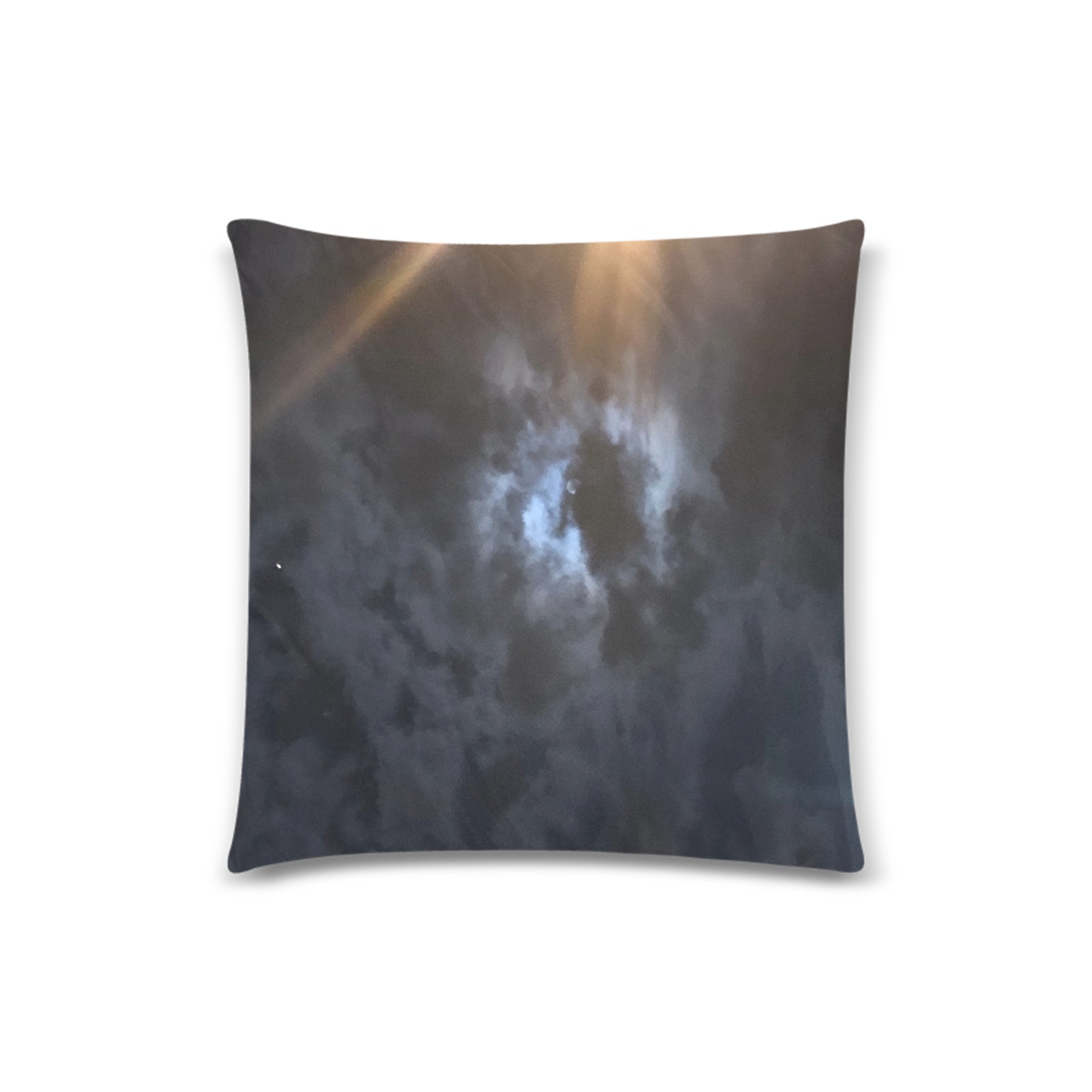 Mystic Moon Collection Custom Zippered Pillow Case 18"x18"(Twin Sides)