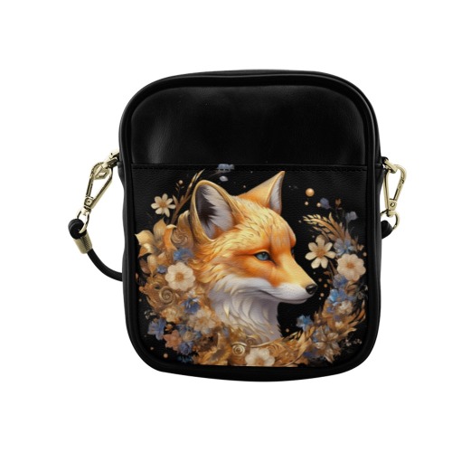 Mystical Fox Sling Bag Sling Bag (Model 1627)