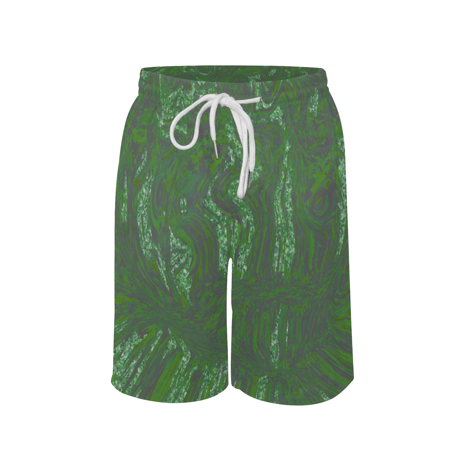 ocean storms green Boys' Casual Beach Shorts (Model L52)