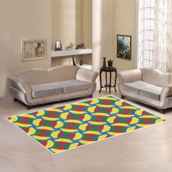 Unique Geometric Repper Pattern Area Rug7'x5'